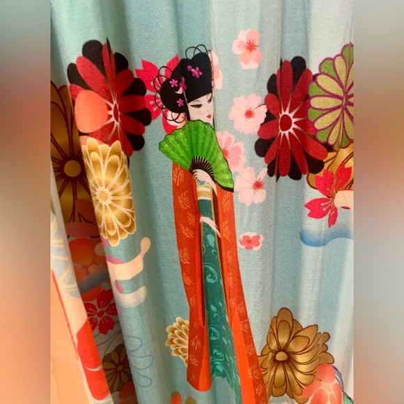 Johnny Was Kingyo Sleeveless Dress – Geisha Print – Size M - Picture 9 of 11